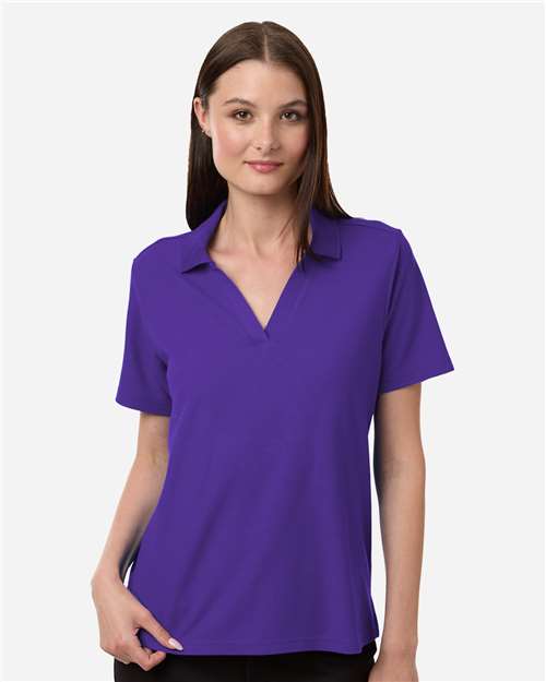 Women's Resolve CVC Performance Pique Polo - Campus Purple -  - 13194