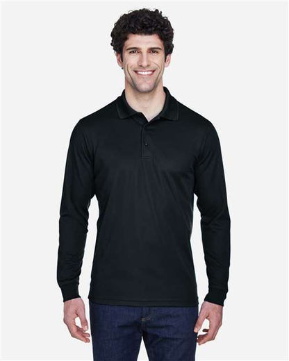 Men's Pinnacle Performance Long Sleeve Piqué Polo -  - 13201