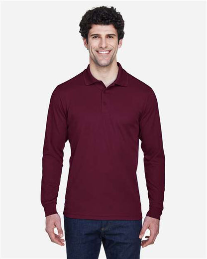 Men's Pinnacle Performance Long Sleeve Piqué Polo -  - 13201