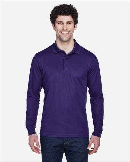 Men's Pinnacle Performance Long Sleeve Piqué Polo -  - 13201