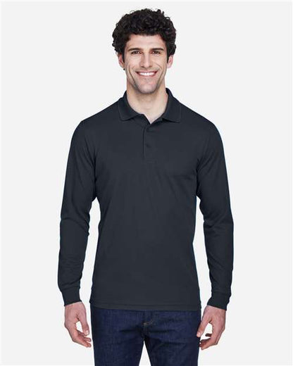 Men's Pinnacle Performance Long Sleeve Piqué Polo -  - 13201