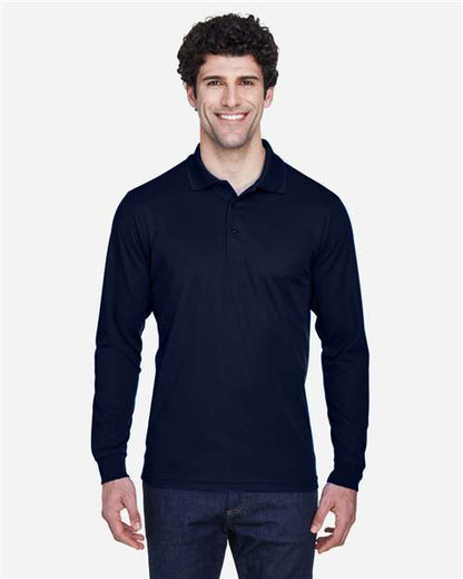 Men's Pinnacle Performance Long Sleeve Piqué Polo -  - 13201