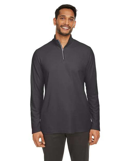 Men's Fusion ChromaSoft™ Pique Quarter-Zip Pullover