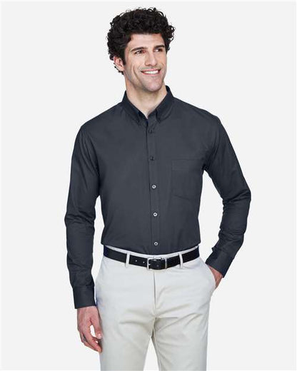 Men's Operate Twill Dress Shirt -  - 13228