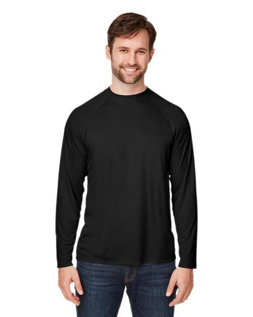 Unisex Ultra UVP™ Marina Raglan Long Sleeve T-Shirt -  - 13231 - Toronto Screen Printing- Color