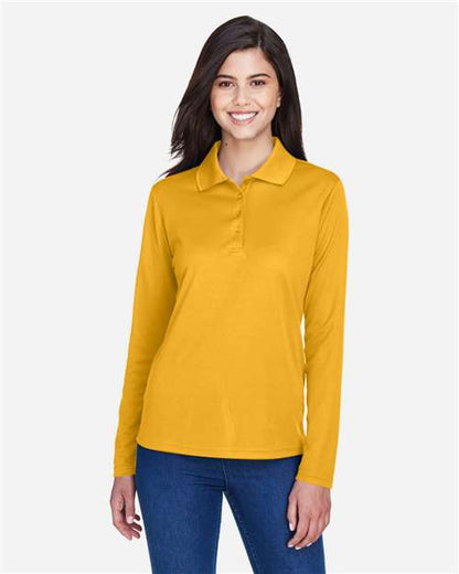 Women's Pinnacle Performance Long Sleeve Piqué Polo -  - 13233