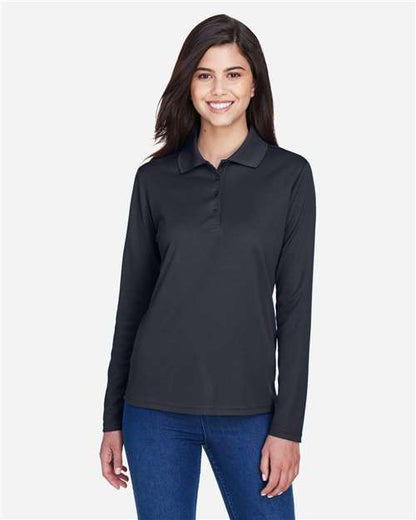 Women's Pinnacle Performance Long Sleeve Piqué Polo -  - 13233
