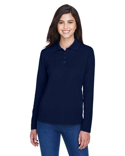 Women's Pinnacle Performance Long Sleeve Piqué Polo -  - 13233