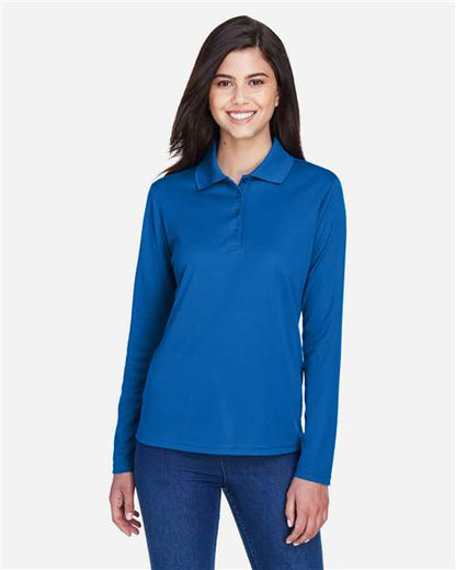 Women's Pinnacle Performance Long Sleeve Piqué Polo -  - 13233