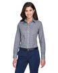 Women's Crown Collection® Gingham Check Woven Dress Shirt -  - 13243