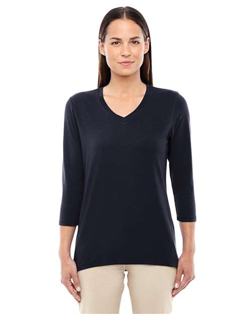 Women's Perfect Fit™ Bracelet-Length V-Neck Top -  - 13256 - Toronto Screen Printing- Color