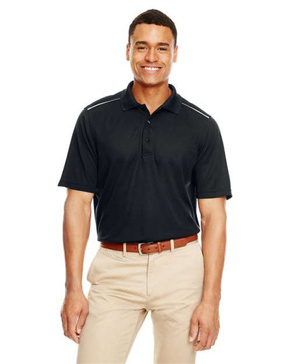 Men's Radiant Performance Piqué Polo with Reflective Piping -  - 13271