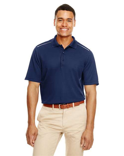 Men's Radiant Performance Piqué Polo with Reflective Piping -  - 13271
