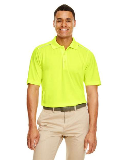 Men's Radiant Performance Piqué Polo with Reflective Piping -  - 13271