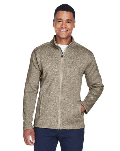 Men's Bristol Full-Zip Sweater Fleece Jacket -  - 13279