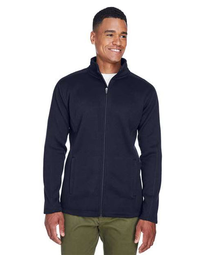 Men's Bristol Full-Zip Sweater Fleece Jacket -  - 13279