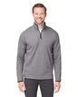 Men's Venture Heathered Stripe Quarter-Zip Pullover -  - 13283