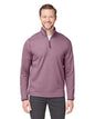 Men's Venture Heathered Stripe Quarter-Zip Pullover -  - 13283