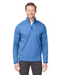 Men's Venture Heathered Stripe Quarter-Zip Pullover -  - 13283