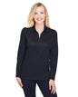 Women's CrownLux Performance® Plaited Long Sleeve Polo -  - 13286