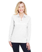Women's CrownLux Performance® Plaited Long Sleeve Polo -  - 13286