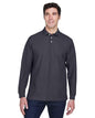 Men's Pima Piqué Long Sleeve Polo -  - 13291