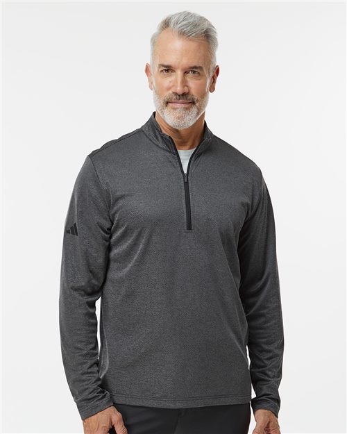 Men's Space Dyed Quarter-Zip Pullover -  - 11960