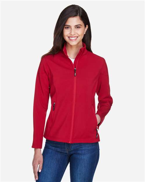 Women's Cruise Two-Layer Fleece Bonded Soft Shell Jacket -  - 13294
