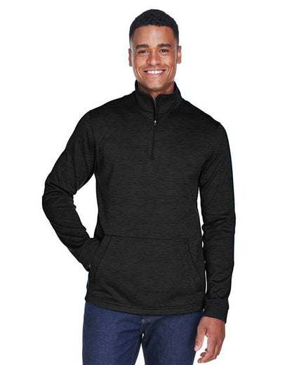 Men's Newbury Mélange Fleece Quarter-Zip Pullover -  - 13300