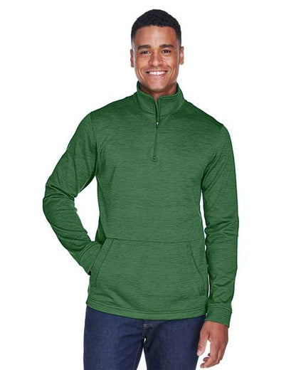 Men's Newbury Mélange Fleece Quarter-Zip Pullover -  - 13300