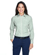 Women's Crown Collection® Banker Stripe Woven Dress Shirt -  - 13323