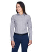 Women's Crown Collection® Banker Stripe Woven Dress Shirt -  - 13323