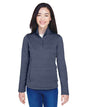 Women's Newbury Mélange Fleece Quarter-Zip Pullover -  - 13324
