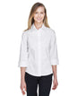 Women's Perfect Fit™ Three-Quarter Sleeve Stretch Poplin Dress Shirt -  - 13337