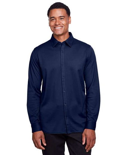 Men's CrownLux Performance® Plaited Dress Shirt -  - 13339