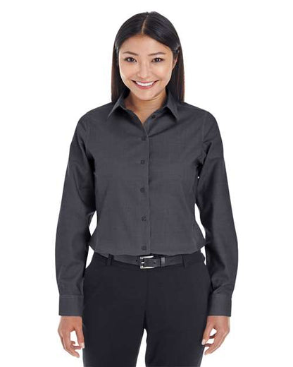 Women's Crown Collection® Royal Dobby Woven Dress Shirt -  - 13353
