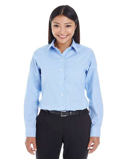 Women's Crown Collection® Royal Dobby Woven Dress Shirt -  - 13353