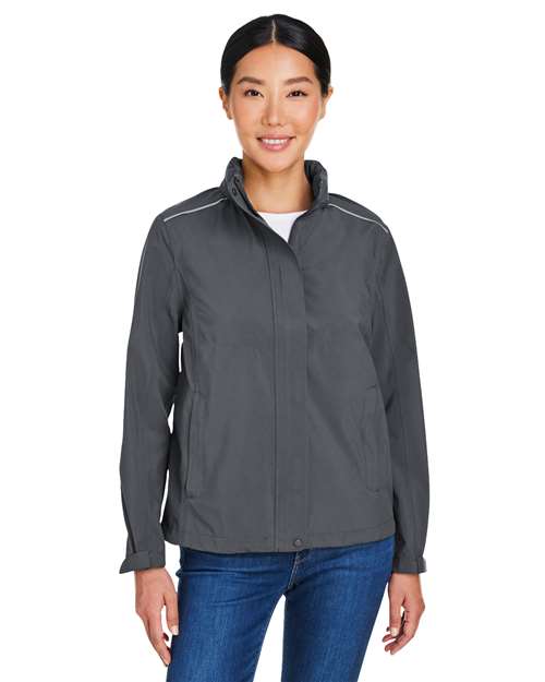Women's Packable Rain Jacket -  - 13354 - Toronto Screen Printing- Color
