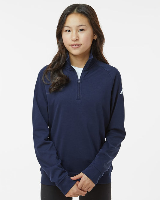 Adidas Youth Quarter-Zip Pullover A4001