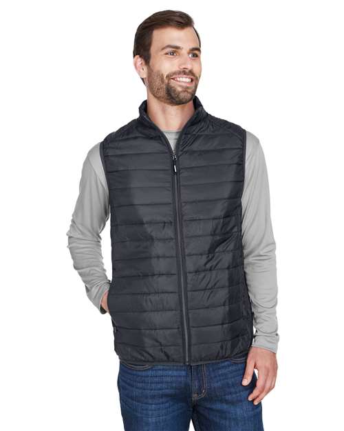 Men's Prevail Packable Puffer Vest -  - 13362 - Toronto Screen Printing- Color