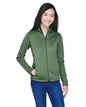 Women's Newbury Colorblock Mélange Fleece Full-Zip Jacket -  - 13361