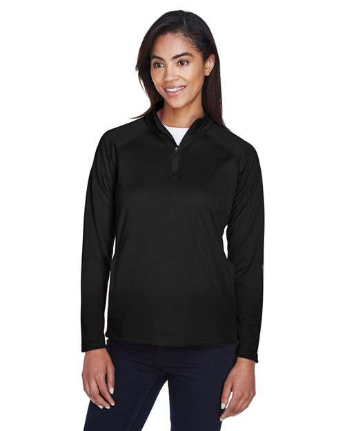 Women's Stretch Tech-Shell® Compass Quarter-Zip Pullover -  - 13363 - Toronto Screen Printing- Color