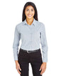 Women's CrownLux Performance® Micro Windowpane Woven Dress Shirt -  - 13376
