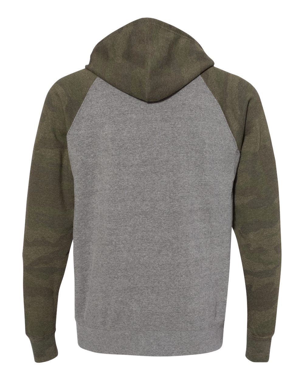 Independent Trading Co. Special Blend Raglan Full-Zip Hooded Sweatshirt PRM33SBZ