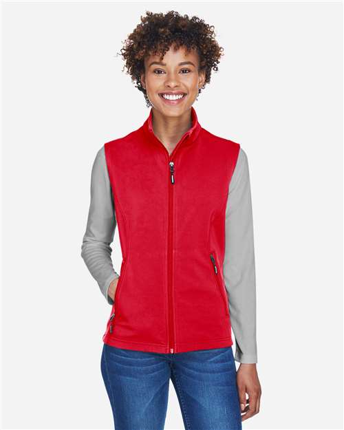 Women's Cruise Two-Layer Fleece Bonded Soft Shell Vest -  - 13386