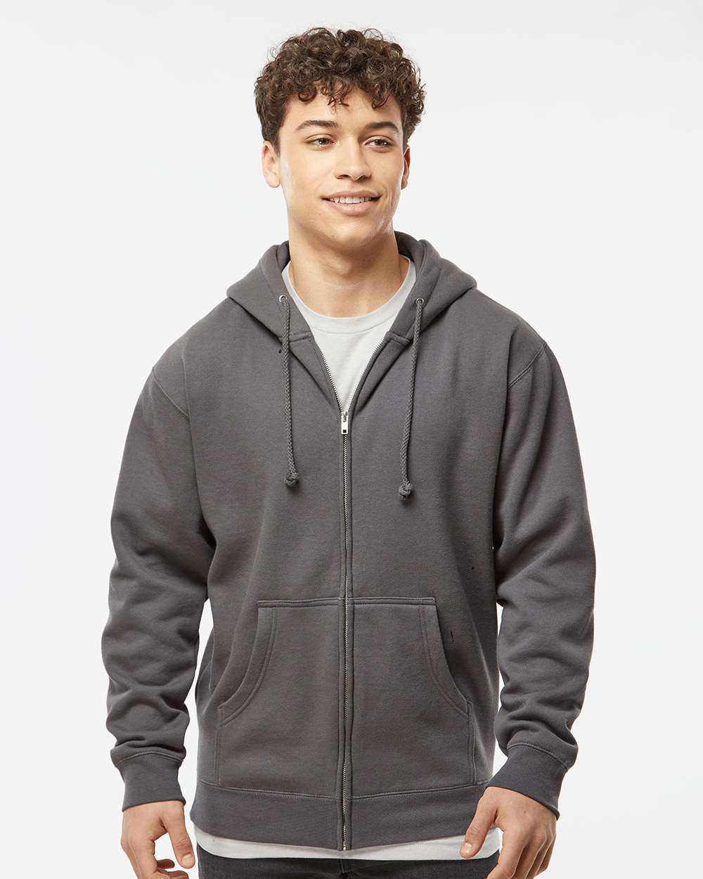 Independent Trading Co. Heavyweight Full-Zip Hooded Sweatshirt (IND4000Z)