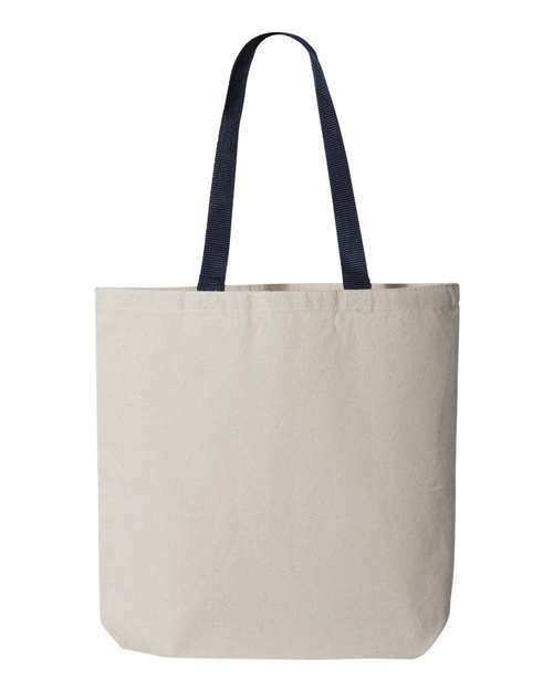 Tote-Q-Tees-Natural/ Navy / Single Unit-torontoscreenprinting.ca