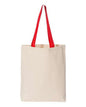 Tote-Q-Tees-Natural/ Red / Single Unit-torontoscreenprinting.ca