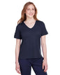 Women's CrownLux Performance® Plaited Rolled Sleeve Shirt -  - 13387