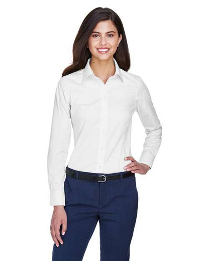 Women's Crown Collection® Oxford Woven Dress Shirt -  - 13404